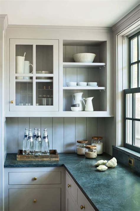 What kind of countertops are best for a green kitchen? 40 Romantic and Welcoming Grey Kitchens For Your Home