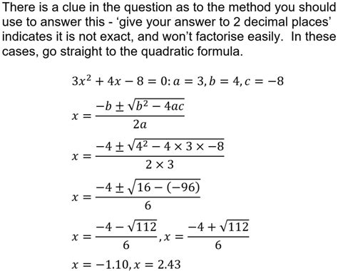 Corbettmaths Solutions Of Equations Drawing Quadratic Graphs
