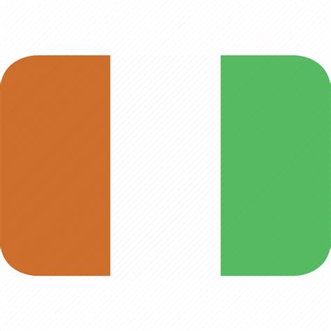 Cote, divoire, rectangle, round icon - Download on Iconfinder