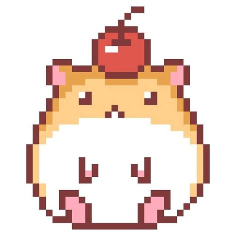 Pixel Art Hamster 31 Idées Et Designs Pour Vous Inspirer En Images