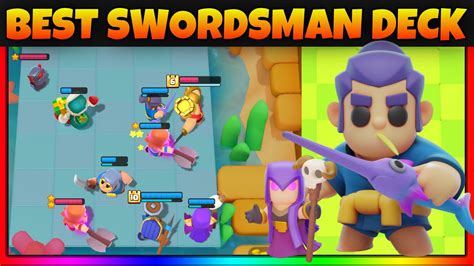 The Best Swordsman Deck In Clash Mini 90 Win Rate Youtube