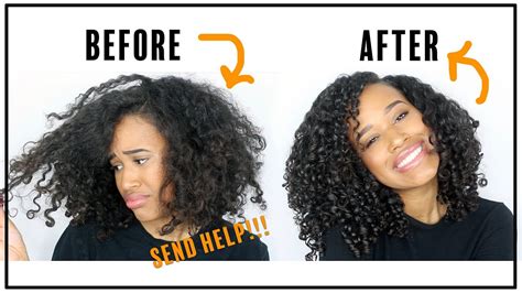 Curly Hair REHAB How I Fixed My DRY FRIZZY Curls YouTube