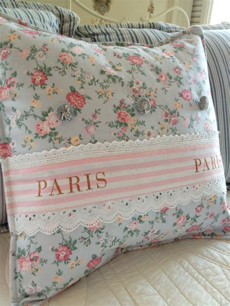 French Country Pillow Cover Shabby Chic By Parislaundrydesigns Shabby