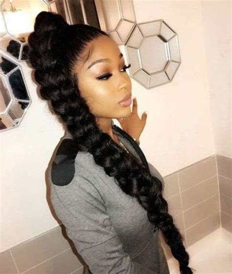 Ponytail Hairstyles For Black Women In Spring Summer 2021 2022