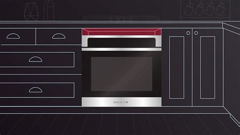 Amana Wall Oven Installation With Fit System Limited Guarantee Youtube