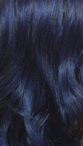 Blue Black Hair Color Chart
