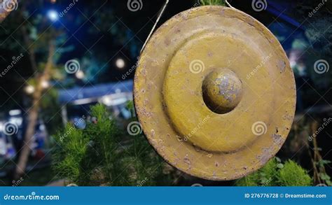 Gong Is Tradisional Instrument From Indonesia Stock Photo Image Of