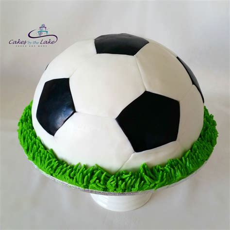 The cake may also show the logo of your favorite team. SOCCERBALL CAKE We certainly kicked some goals with this ...