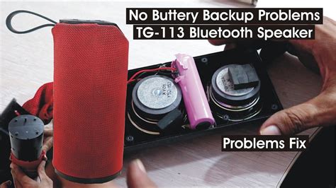 It might stop working due to a recent update or due to conflict in radio waves. TG 113 Buttery Backup Problem Fix | Bluetooth Speaker ...