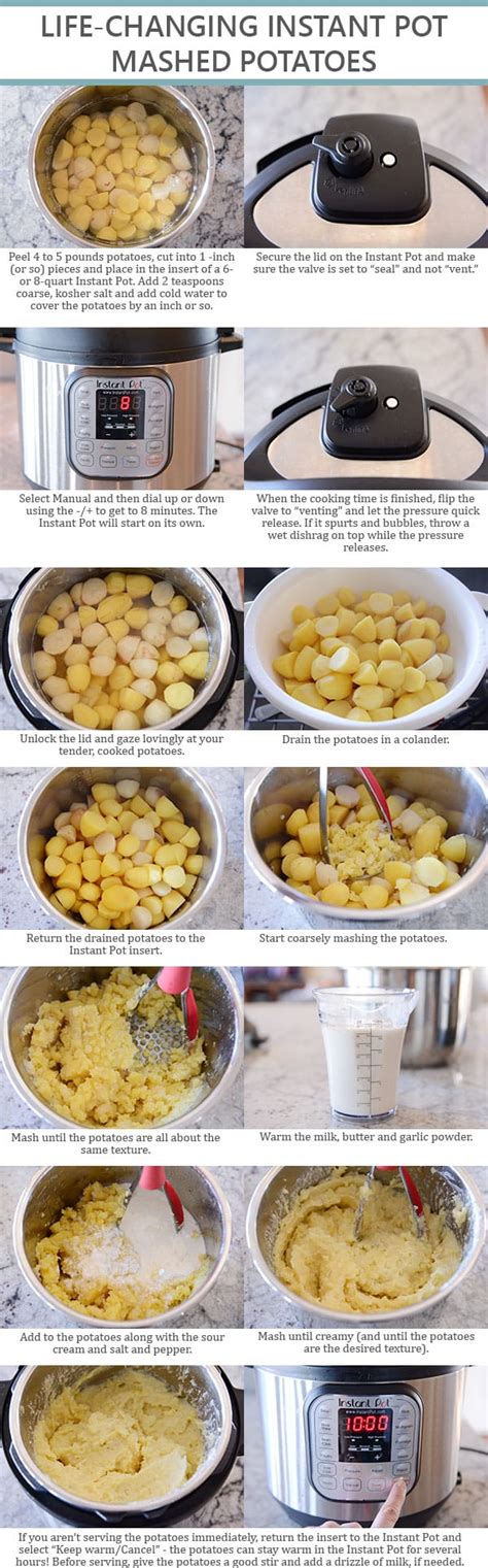 How long do you cook potatoes in the instant pot? Instant Pot Mashed Potatoes | Make-Ahead | Mel's Kitchen Cafe
