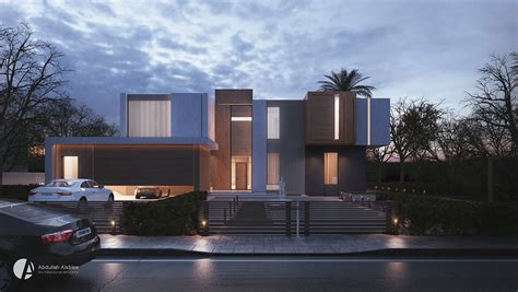 Modern Villa On Behance
