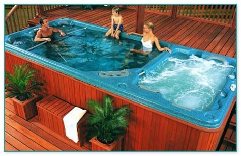 Swim Spa Hot Tub Combo Home Improvement