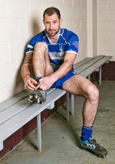 In A Locker Room Surrounded By Half Naked Sweaty Rugby Players