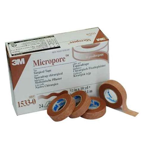 3m Micropore Surgical Tape Coloured 127cm X 914m