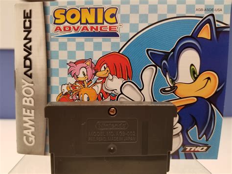 Game Boy Advance Sonic Advance
