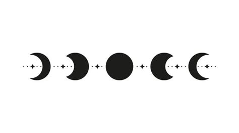 100000 Moon Phase Vector Images Depositphotos