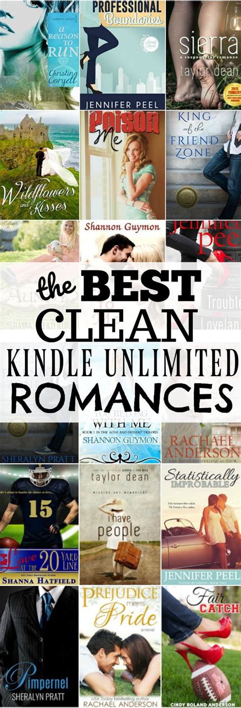 The Best Clean Kindle Unlimited Romance Books Artofit
