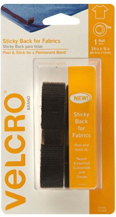 Velcro For Fabric 24″x 34″ Black Lee Distributors