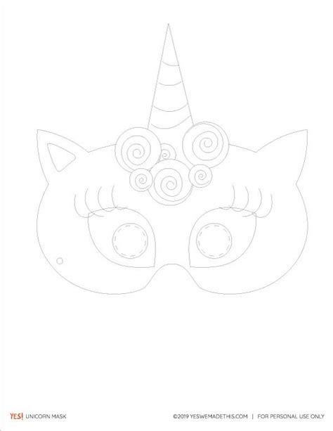 Diy Kids Halloween Masks Coloring Template Yes We Made This