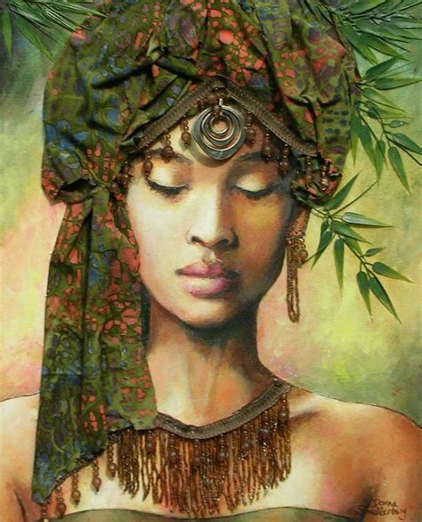 A World Within My Own — Fyblackwomenart ‘quiet Strength By Donna