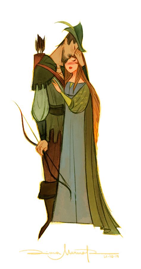 Robin Hood And Lady Marian By Dianamarble On Deviantart
