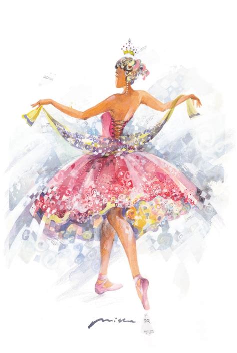 The Collection Of Paintings And Illustrations Of Ballerinas Internet
