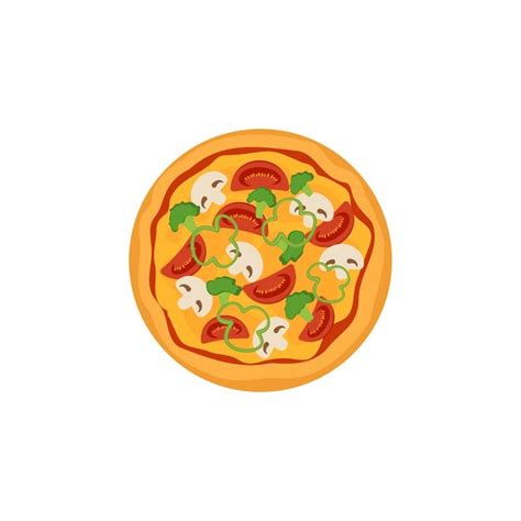 Premium Vector Vector Illustration Of Pizza On Isolate Background