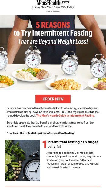 5 Reasons To Try Intermittent Fasting In 2023 Mens Health Email Archive