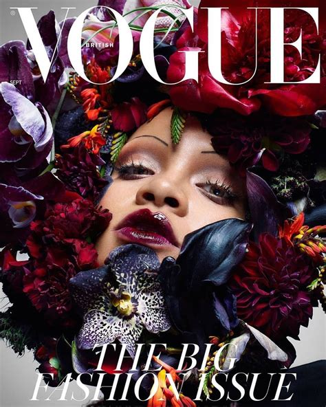 Pin By Emma Artis On Riri Rihanna Vogue Vogue Covers Vogue Uk