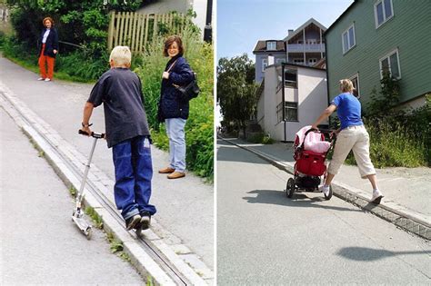 The Cyclocable Worlds First Bike Escalator In Norway Genius