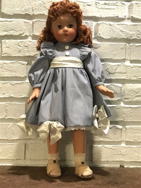 vintage effanbee anne shirley 21” yarn hair doll with original box ebay effanbee dolls