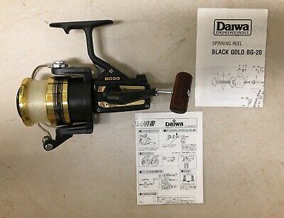 Daiwa Black Gold BG20 Spinning Reel 3 Ball Bearings EBay
