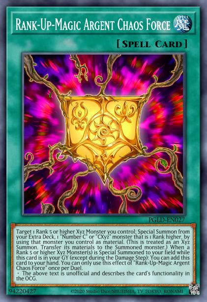 Rank Up Magic Argent Chaos Force Yu Gi Oh Card Database Ygoprodeck