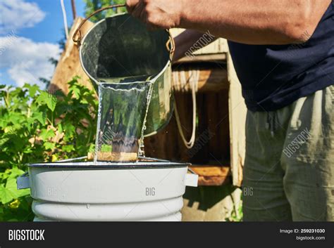 Man Pouring Water Just Image Photo Free Trial Bigstock