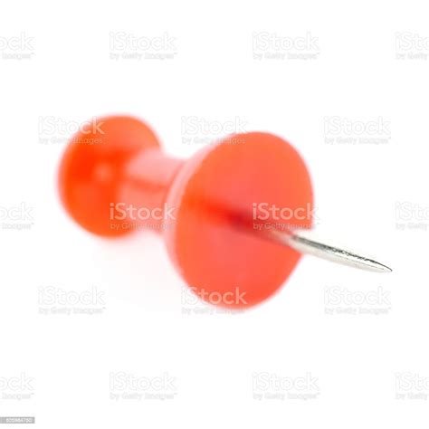 Plastic Pin Isolated Over The White Background Stock Photo Download