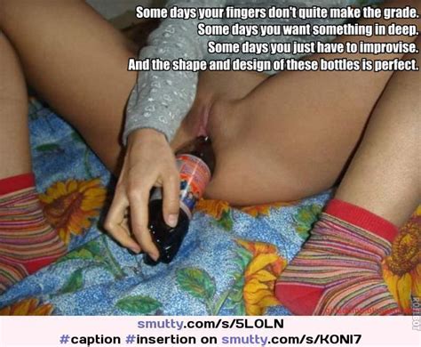 Caption Insertion Spreadlegs Socks Young Desperate Pussy Shavedpussy Bottle