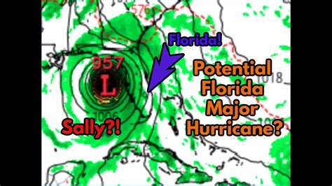 Potentially Major Hurricane Sally Could Strike Florida Youtube