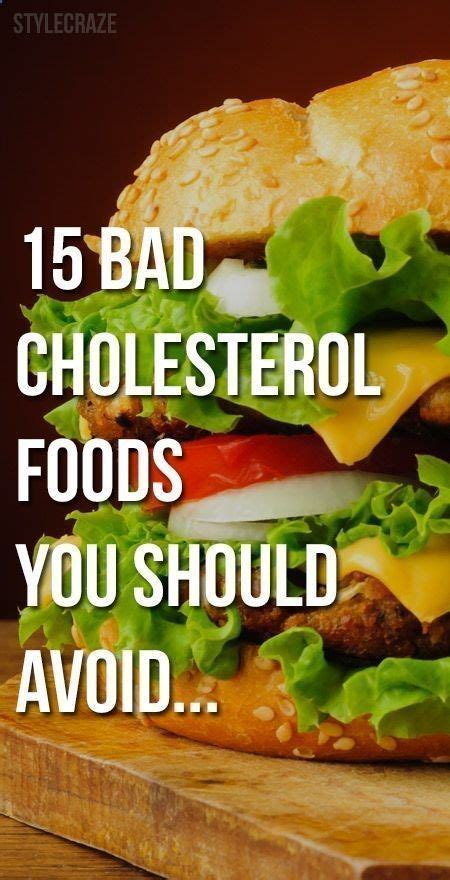 Too much cholesterol in the blood can create blockages, leading to heart and circulatory diseases. So, coming to high cholesterol, what are those foods you should be staying away from?… | Bad ...