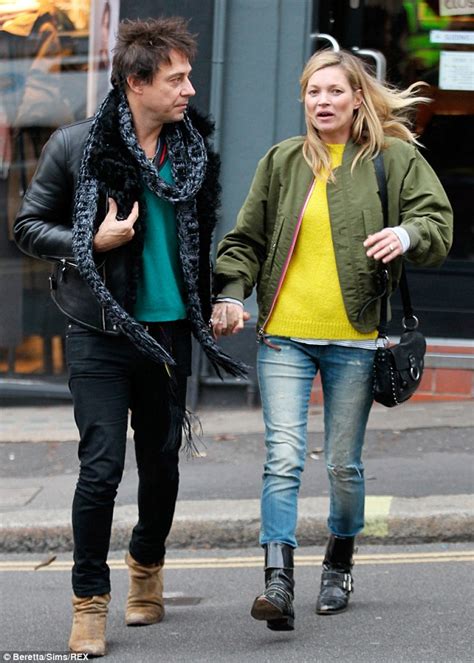 Kate Moss Sports Her Favourite Reversible Jacket With Husband Jamie