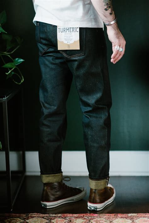 Naked Famous Turmeric Selvedge James Dant Features