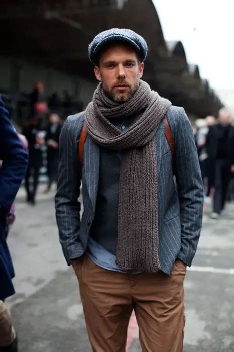 How To Wear A Mens Scarf Drapes Ties And Tips • Styles Of Man
