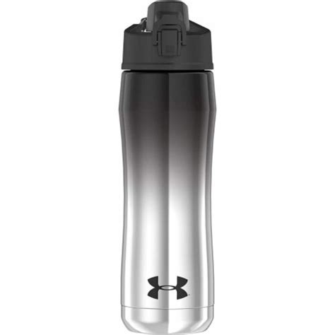 Under Armour Beyond 18 Ounce Stainless Steel Water Bottle Black Chrome