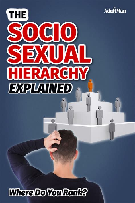 The Socio Sexual Hierarchy Explained Where Do You Rank