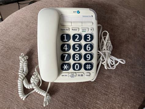 Bt Big Button 200 Corded Phone With Handsfree Speaker For Sale Online