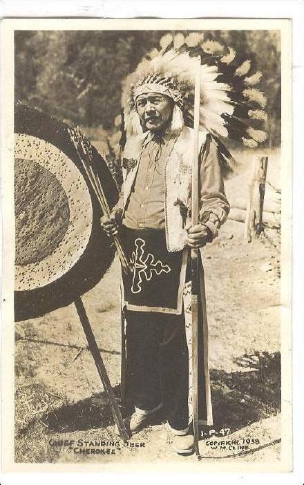 Rp Archery Cherokee Indian Chief Standing Deer North Carolina