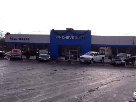 Paul Masse Chevrolet Inc East Providence Ri 02914 Car Dealership
