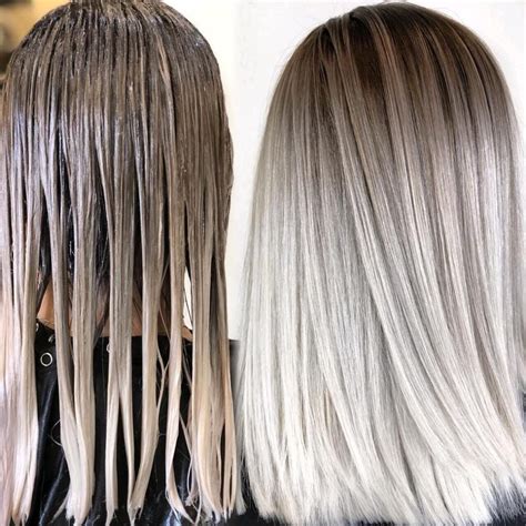 My hair is bleached blonde and every month i just touch up the roots dark growth with a cap on.but my hair got really dry an dbrittle this i have naturally light ash blonde hair i have a inch n half of regrowth what toner should i use. Shadow Root Hair: Low Maintenance Melted Looks | Blonde ...