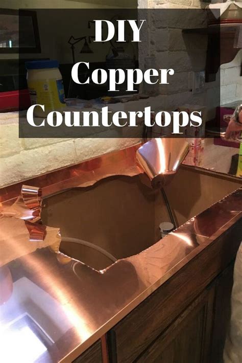 Diy Copper Countertops Copper Diy Copper Countertops Countertop