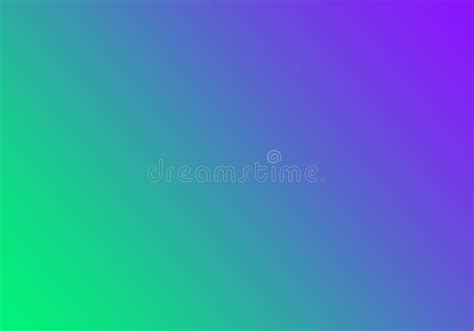 Two Color Gradient Background Blue And Green Stock Illustration