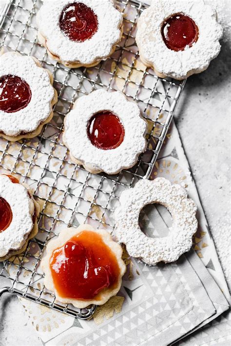 Beat eggs and sugar until. Austrian Jelly Cookies : Linzer Cookies If You Give A ...